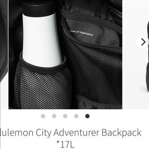Lululemon city adventurer backpack